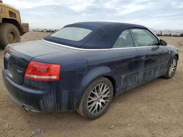 2009 Audi A4 2.0T Cabriolet