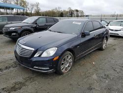 Salvage cars for sale at Spartanburg, SC auction: 2012 Mercedes-Benz E 350 4matic
