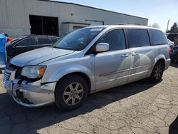 Salvage cars for sale from Copart Woodburn, OR: 2012 Chrysler Town & Country Touring