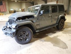 Salvage cars for sale at West Mifflin, PA auction: 2021 Jeep Wrangler Unlimited Sport
