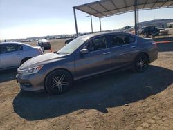 Salvage cars for sale from Copart San Diego, CA: 2016 Honda Accord EXL