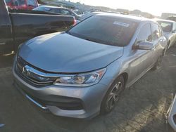 Salvage cars for sale from Copart Martinez, CA: 2017 Honda Accord LX