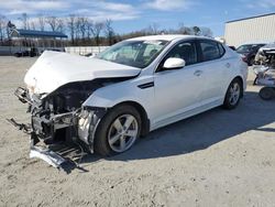 KIA salvage cars for sale: 2015 KIA Optima LX