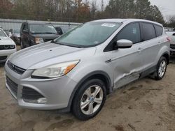 Vehiculos salvage en venta de Copart Hampton, VA: 2013 Ford Escape SE