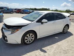 Salvage cars for sale at West Palm Beach, FL auction: 2020 Toyota Corolla LE