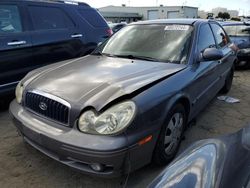 Hyundai Sonata GL salvage cars for sale: 2004 Hyundai Sonata GL