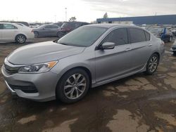 Salvage cars for sale from Copart Woodhaven, MI: 2017 Honda Accord Sport Special Edition