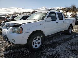 Salvage cars for sale from Copart Reno, NV: 2002 Nissan Frontier Crew Cab SC
