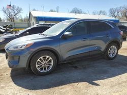 Salvage cars for sale at Wichita, KS auction: 2020 Ford Escape SE