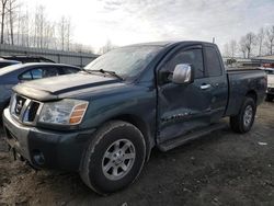 Salvage cars for sale from Copart Arlington, WA: 2005 Nissan Titan XE