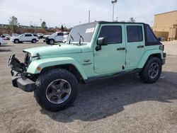 Jeep Wrangler salvage cars for sale: 2007 Jeep Wrangler Sahara