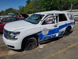 Salvage cars for sale at Eight Mile, AL auction: 2017 Chevrolet Tahoe Police