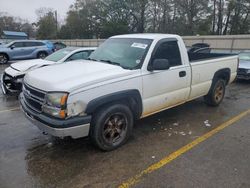 Chevrolet salvage cars for sale: 2007 Chevrolet Silverado C1500 Classic