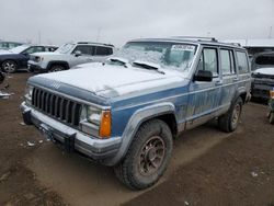 Vehiculos salvage en venta de Copart Brighton, CO: 1989 Jeep Cherokee Laredo