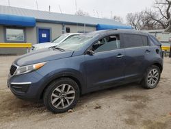 Vehiculos salvage en venta de Copart Wichita, KS: 2016 KIA Sportage LX