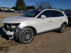 Salvage cars for sale from Copart Finksburg, MD: 2018 Lincoln MKX Reserve