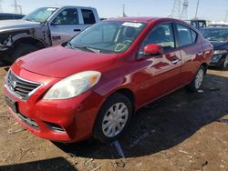 Nissan salvage cars for sale: 2012 Nissan Versa S