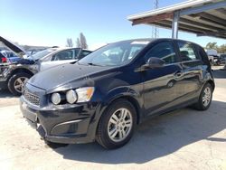 Salvage cars for sale from Copart Vallejo, CA: 2012 Chevrolet Sonic LT