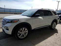 Salvage cars for sale at Dyer, IN auction: 2022 Ford Explorer Platinum