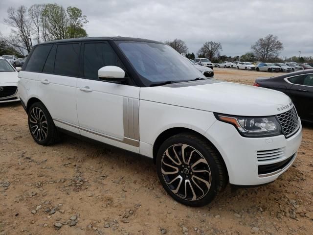 2016 Land Rover Range Rover HSE