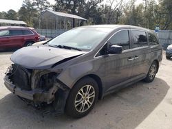 Vehiculos salvage en venta de Copart Savannah, GA: 2011 Honda Odyssey EXL