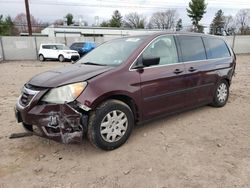 Salvage cars for sale at Chalfont, PA auction: 2008 Honda Odyssey LX