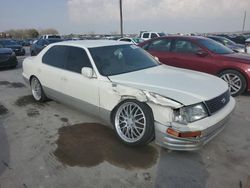 Salvage cars for sale at Grand Prairie, TX auction: 1996 Toyota Celsior