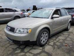 Salvage cars for sale from Copart Martinez, CA: 2002 Audi A4 1.8T Avant Quattro