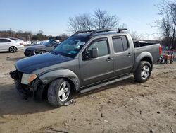 Salvage cars for sale from Copart Baltimore, MD: 2006 Nissan Frontier Crew Cab LE