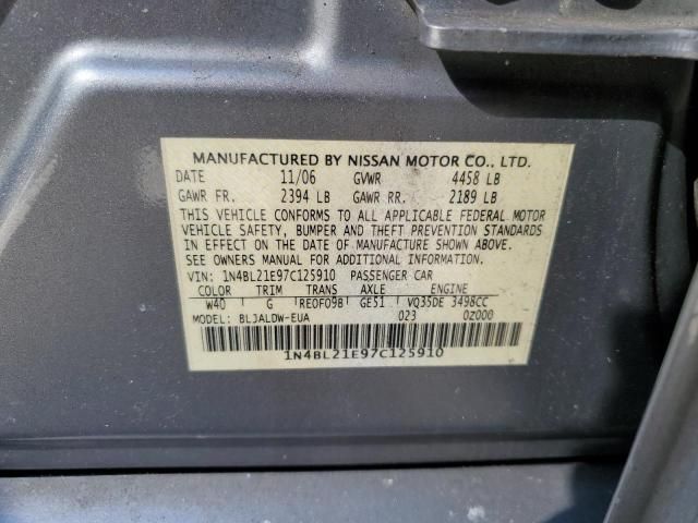 2007 Nissan Altima 3.5SE