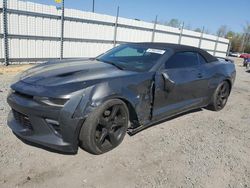Salvage cars for sale at Lumberton, NC auction: 2017 Chevrolet Camaro SS