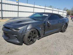 Vehiculos salvage en venta de Copart Lumberton, NC: 2017 Chevrolet Camaro SS