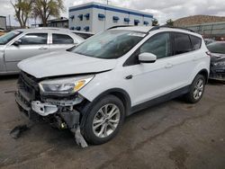 Buy Salvage Cars For Sale now at auction: 2018 Ford Escape SE