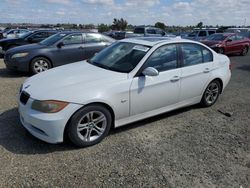 Salvage cars for sale at Antelope, CA auction: 2008 BMW 328 I