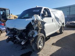 Salvage trucks for sale at Albuquerque, NM auction: 2021 GMC Savana G2500