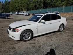 Salvage cars for sale at Graham, WA auction: 2008 BMW 328 I Sulev