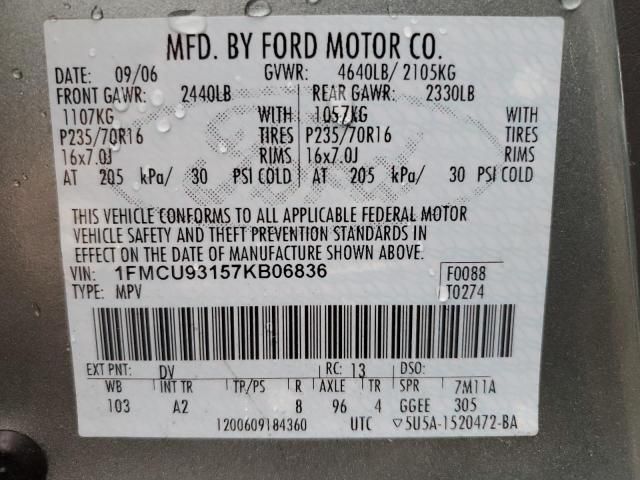 2007 Ford Escape XLT