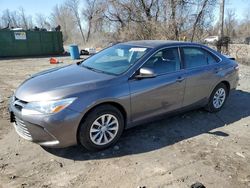 Flood-damaged cars for sale at auction: 2016 Toyota Camry LE