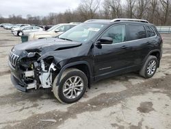 2021 Jeep Cherokee Latitude LUX en venta en Ellwood City, PA