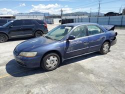 Salvage cars for sale from Copart Sun Valley, CA: 2001 Honda Accord LX