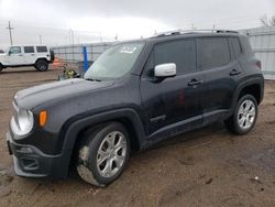 Jeep salvage cars for sale: 2016 Jeep Renegade Limited