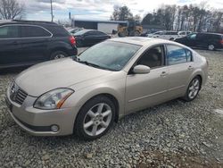 Salvage cars for sale from Copart Mebane, NC: 2005 Nissan Maxima SE