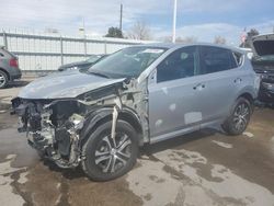 Salvage cars for sale at Littleton, CO auction: 2018 Toyota Rav4 LE