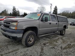 Salvage cars for sale from Copart Graham, WA: 2007 Chevrolet Silverado K2500 Heavy Duty