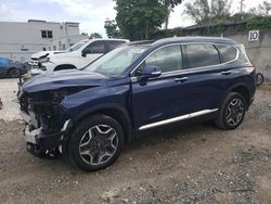 Salvage cars for sale at Opa Locka, FL auction: 2023 Hyundai Santa FE SEL Premium