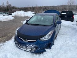 Salvage cars for sale from Copart Montreal Est, QC: 2015 Hyundai Elantra SE