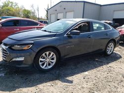 Vehiculos salvage en venta de Copart Savannah, GA: 2021 Chevrolet Malibu LT