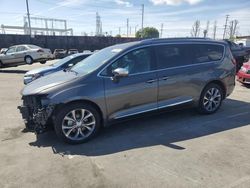 Salvage cars for sale at Wilmington, CA auction: 2020 Chrysler Pacifica Limited