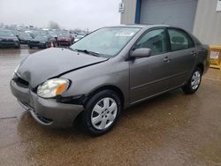 Toyota Corolla CE salvage cars for sale: 2006 Toyota Corolla CE