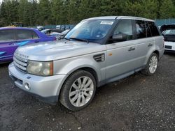 Land Rover Range Rover salvage cars for sale: 2006 Land Rover Range Rover Sport Supercharged
